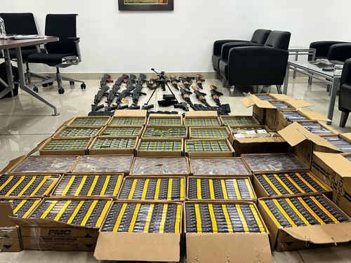 Aduanas detecta 36,000 cápsulas de distintos calibres en Haina con destino a Haití